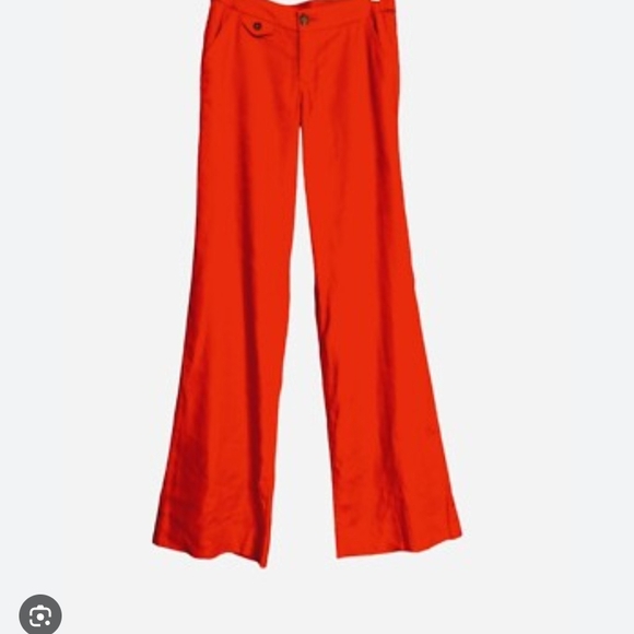 Level 99 Women's Red Wide-Leg Pants - Picture 2 of 4
